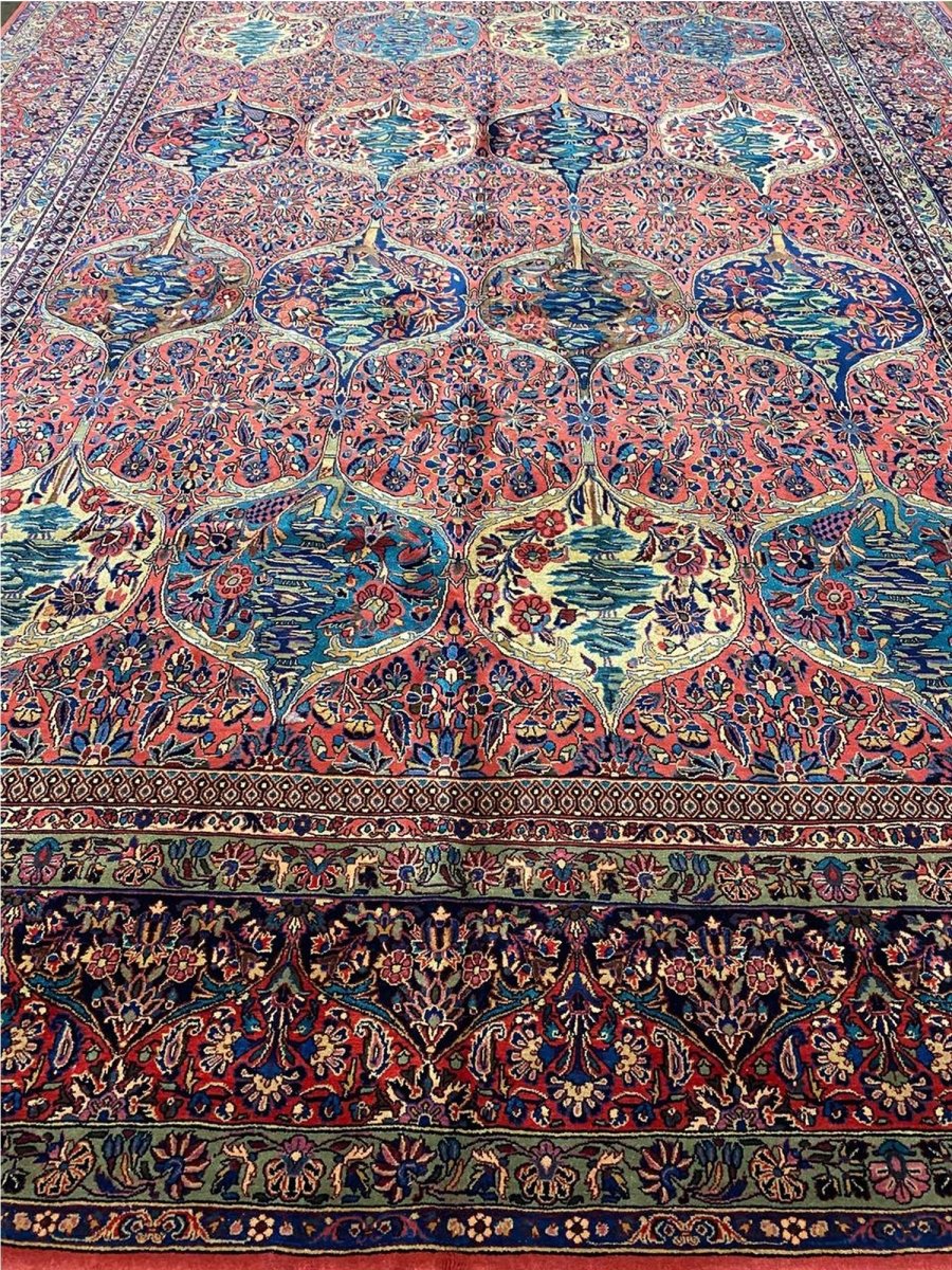 12x21 Old Persian Gazvin Area Rug - 502627.