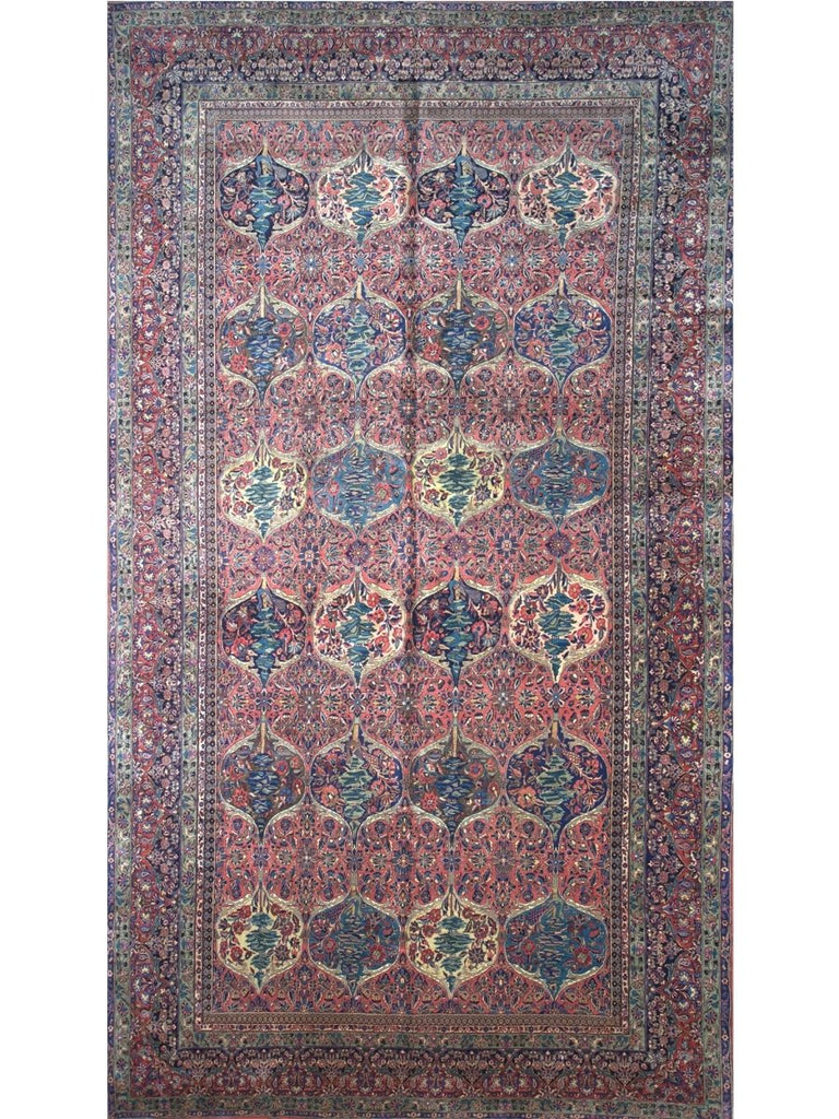 12x21 Old Persian Gazvin Area Rug - 502627.
