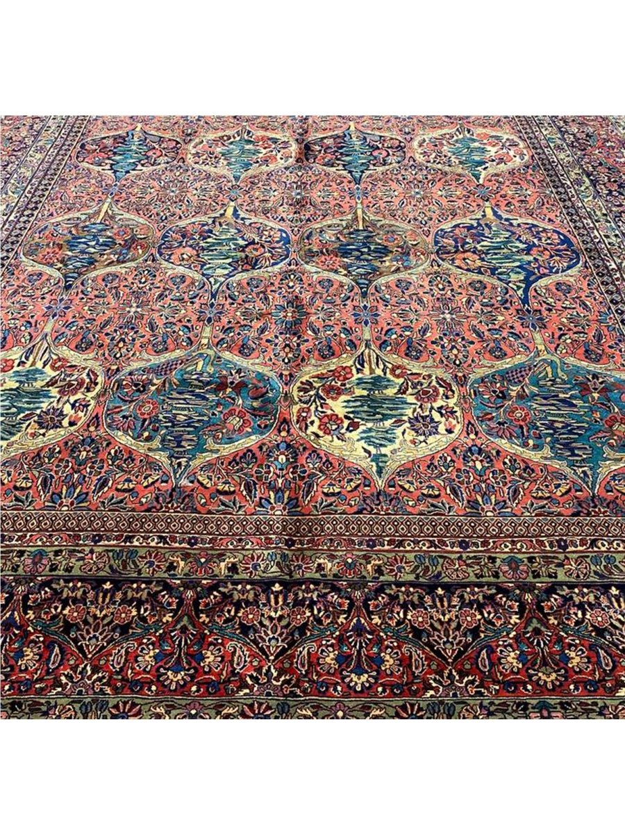 12x21 Old Persian Gazvin Area Rug - 502627.