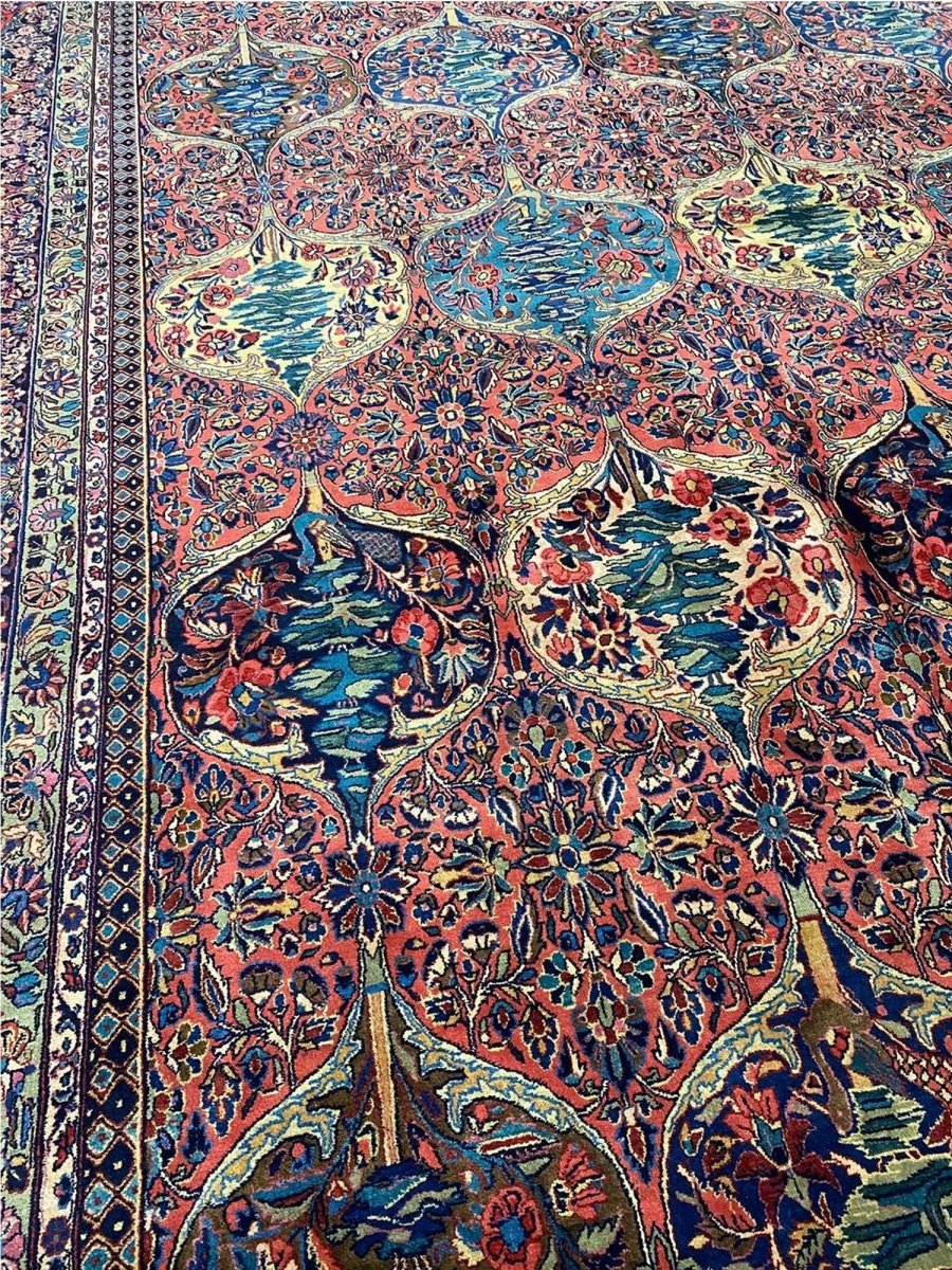 12x21 Old Persian Gazvin Area Rug - 502627.