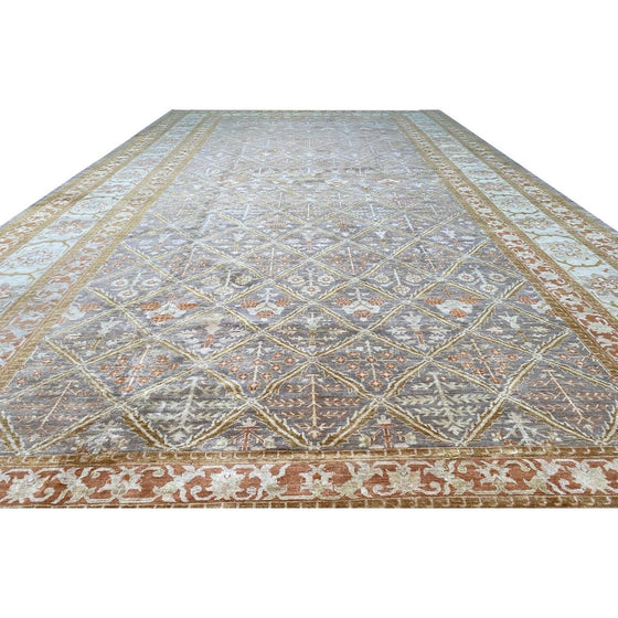 12x22 Pakistani Peshawar Area Rug - 502432.