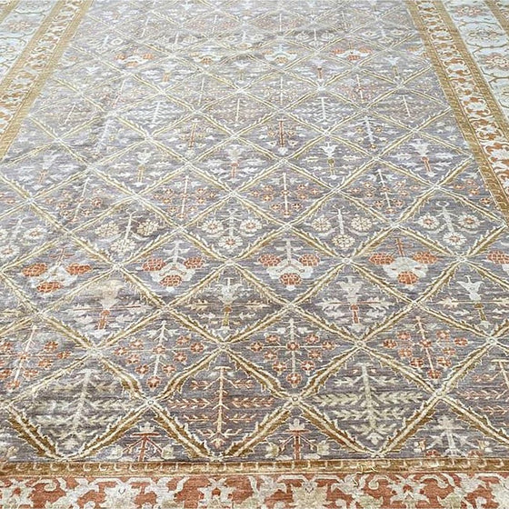 12x22 Pakistani Peshawar Area Rug - 502432.