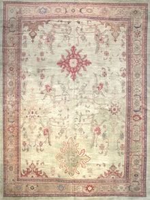  13x15 Antique Persian Sultanabad Rug – 110972.