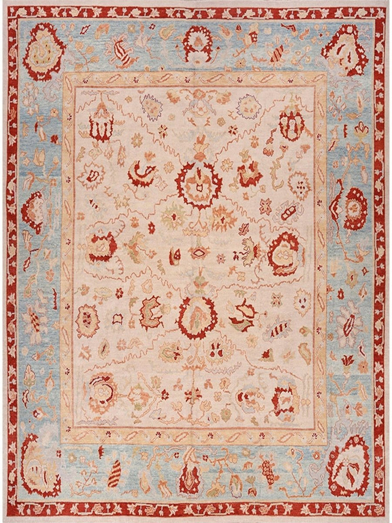 13x15 Turkish Oushak Area Rug - 108806.