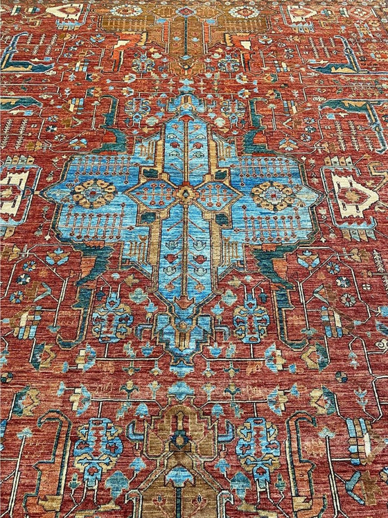 13x16 Persian Serapi Area Rug - 500353.