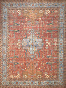  13x16 Persian Serapi Area Rug - 500353.