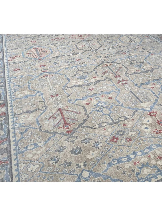 13x16 Turkish Oushak Area Rug - 111221.