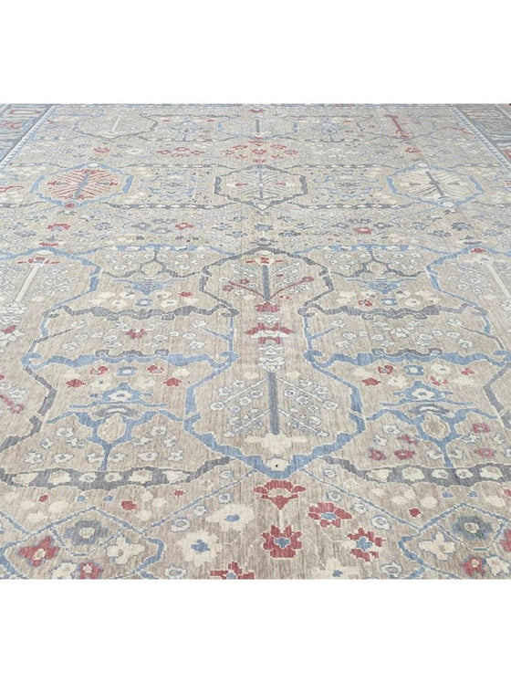 13x16 Turkish Oushak Area Rug - 111221.