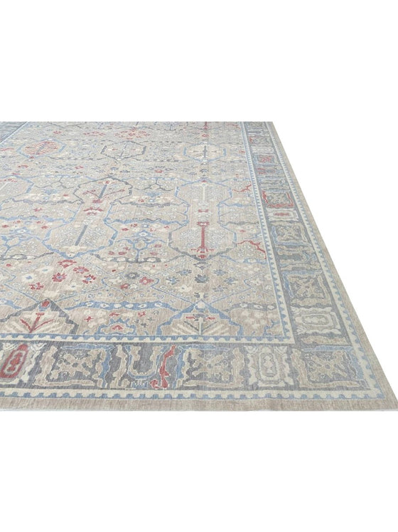 13x16 Turkish Oushak Area Rug - 111221.