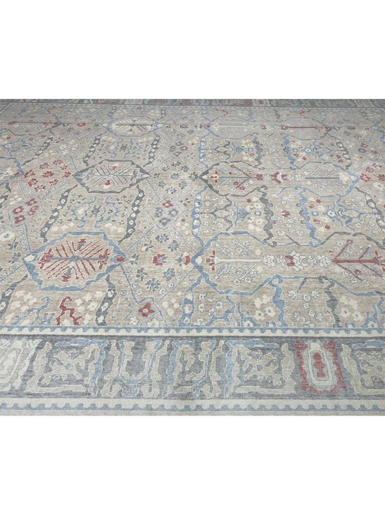 13x16 Turkish Oushak Area Rug - 111221.