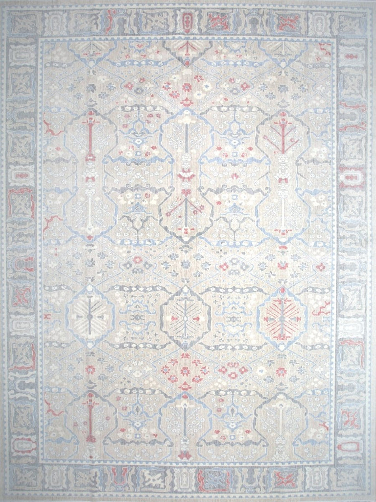 13x16 Turkish Oushak Area Rug - 111221.