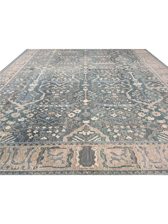 13x16 Turkish Oushak Area Rug - 111223.