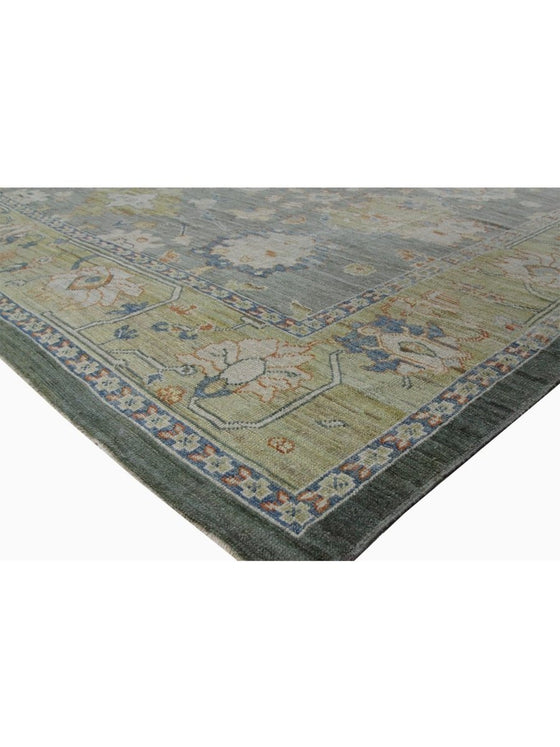 13x19 Persian Oushak Area Rug - 110640.