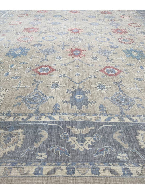 13x19 Turkish Oushak Area Rug - 111224.