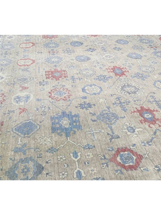 13x19 Turkish Oushak Area Rug - 111224.