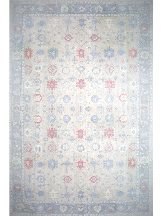 13x19 Turkish Oushak Area Rug - 111224.