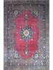 13x20  Antique Persian Khorassan Area Rug - 502334.