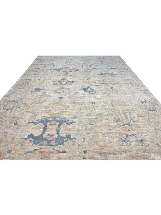 13x20 Turkish Oushak Area Rug -110976.