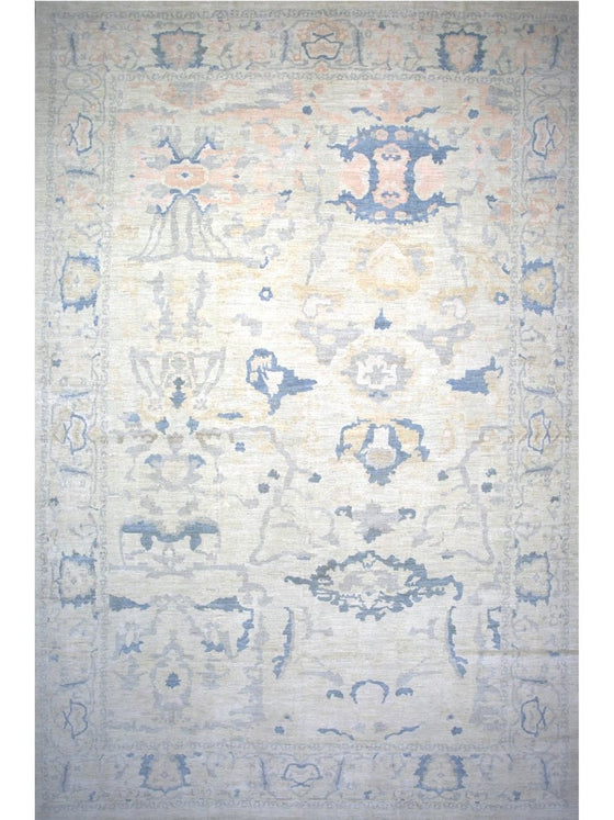 13x20 Turkish Oushak Area Rug -110976.