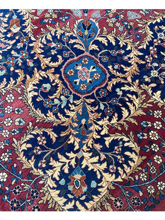 13x21 Antique Persian Kerman Area Rug - 502364.