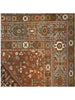 13x23 Antique Persian Bakhtiari Area Rug - 108704.