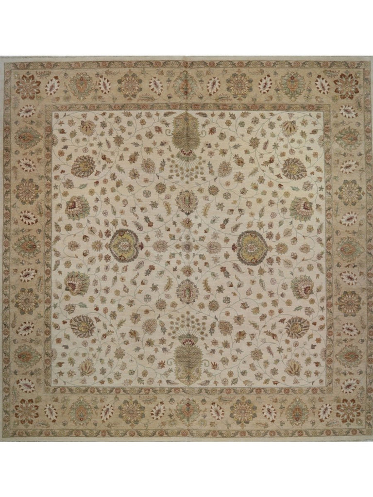 14x14 Indian Agra Area Rug - 108162.