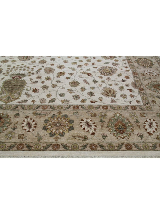 14x14 Indian Agra Area Rug - 108162.