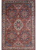 14x20 Antique Persian Bakhtiari Area Rug - 102115.