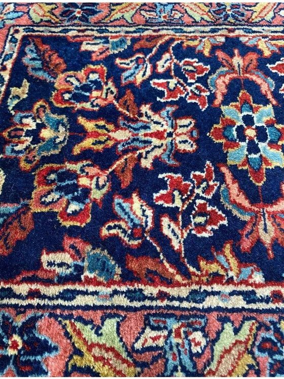 1x2 Persian Sarouk Style  Area Rug - 105329.