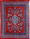 2x2 Old Persian Hamadan Area Rug - 102121.