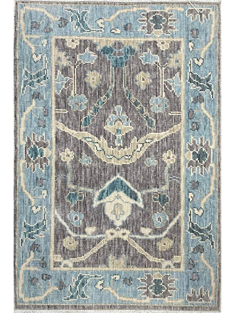2x3 Turkish Oushak Area Rug - 111227.