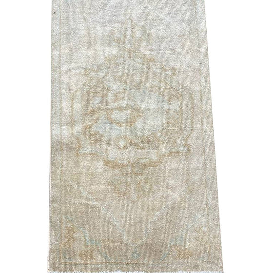 2x4 Antique Turkish Oushak Area Rug - 111194.