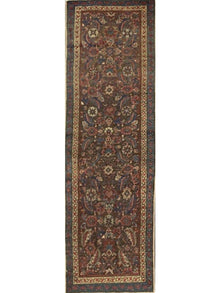  2x8 Antique Persian Tabriz Runner - 110223.