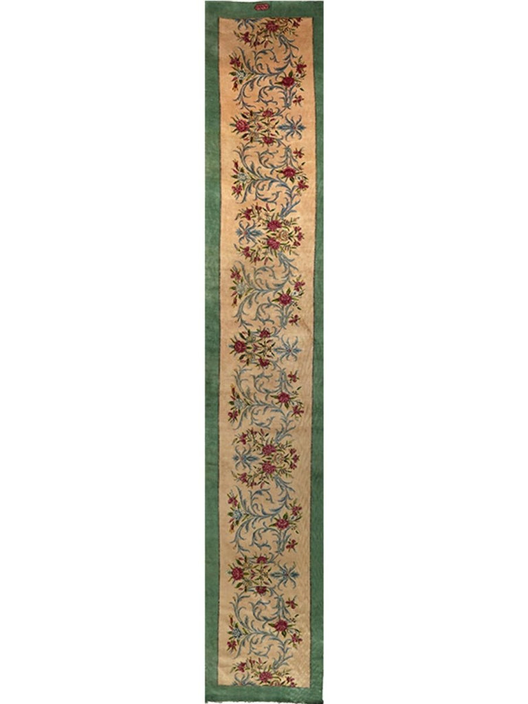 3'2" x 19'7" Old Persian Kerman Runner - 110425.