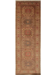  3x10 Antique Turkish Kaisari Runner - 106902.