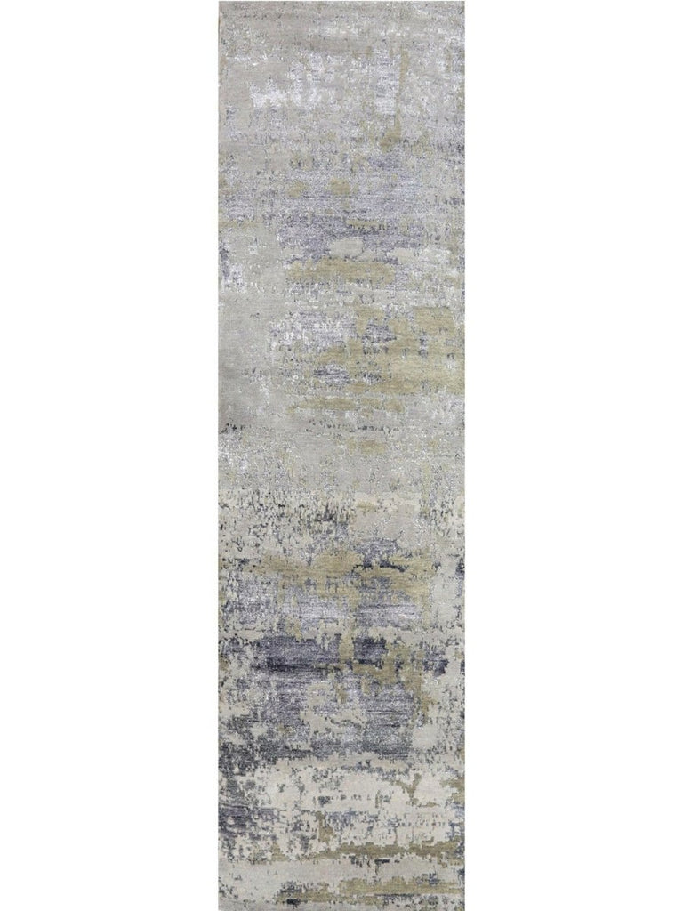 3x10 Modern Abstract Runner Rug -500722.