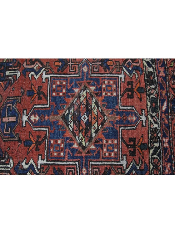 3x11 Antique Persian Heriz Runner - 108263.