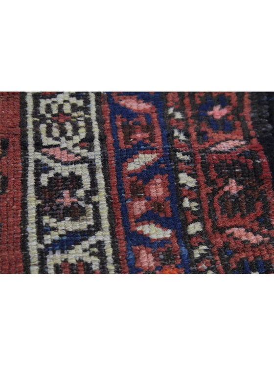 3x11 Antique Persian Heriz Runner - 108263.