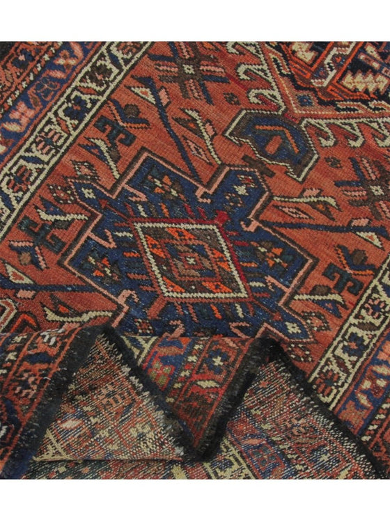 3x11 Antique Persian Heriz Runner - 108263.