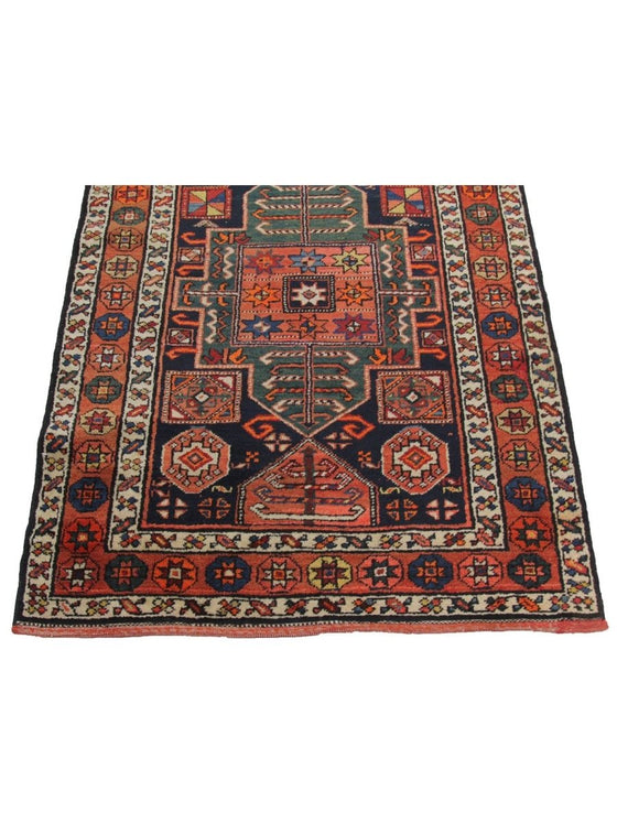 3x11 Old Persian Heriz Runner – 110218.