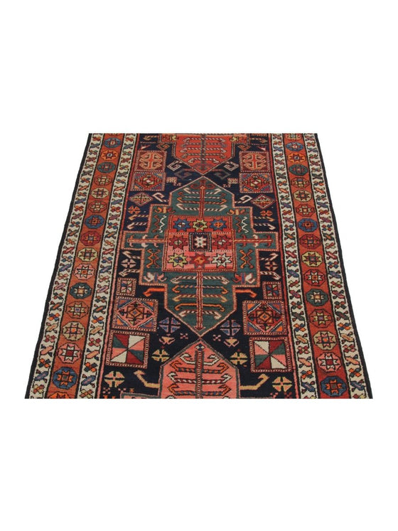 3x11 Old Persian Heriz Runner – 110218.