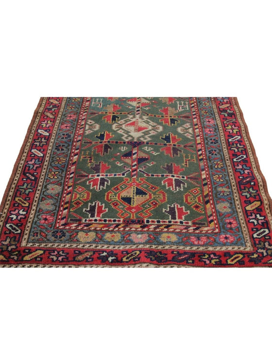 3x12 Antique Persian Kordish Runner - 110238.