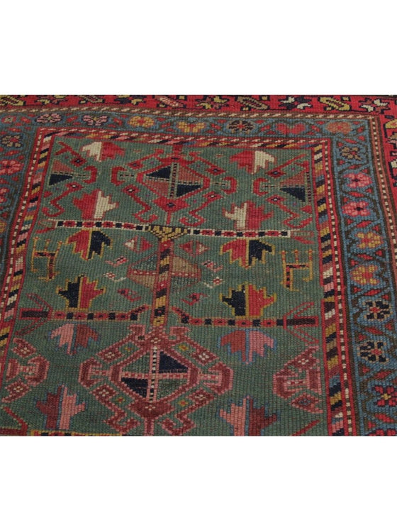 3x12 Antique Persian Kordish Runner - 110238.