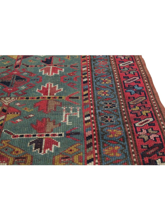 3x12 Antique Persian Kordish Runner - 110238.