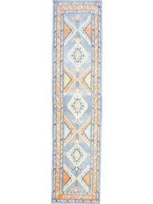  3x12 Turkish Oushak Runner Rug - 111149.