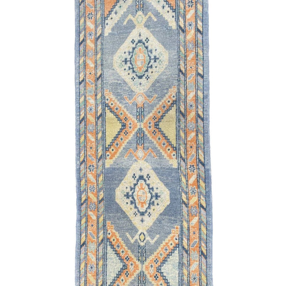 3x12 Turkish Oushak Runner Rug - 111149.