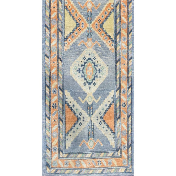 3x12 Turkish Oushak Runner Rug - 111149.