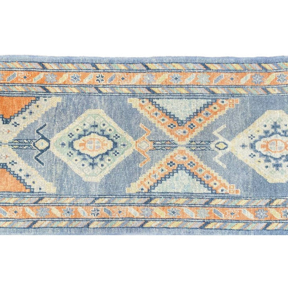 3x12 Turkish Oushak Runner Rug - 111149.