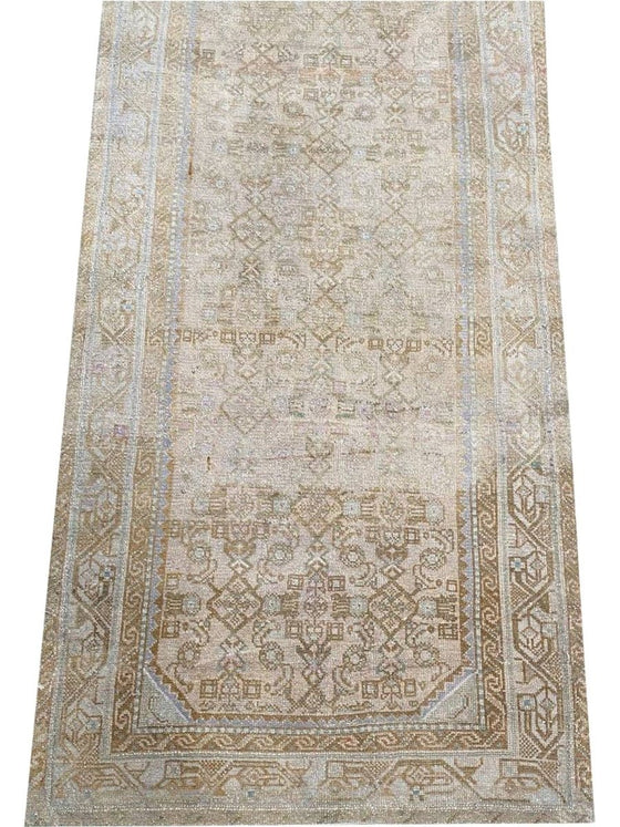 3x13 Antique Persian Angles Runner - 107415.