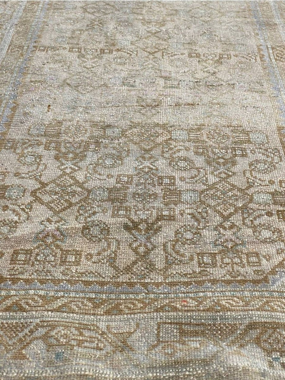 3x13 Antique Persian Angles Runner - 107415.